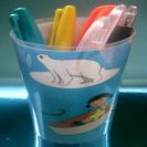 Rotating Pen Stand for Row Row Row your Boat Nursery Rhyme