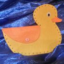 Make a Duck Bag for Five Little Ducks Nursery Rhyme