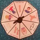 Spinner Activity for If You're Happy and You Know It Nursery Rhyme